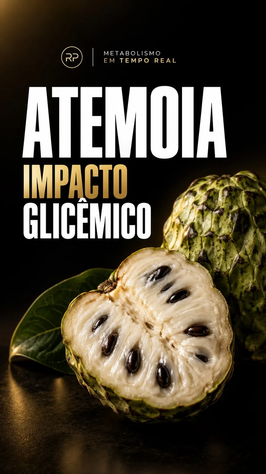 Capa original do conteúdo sobre atemoia e impacto glicêmico